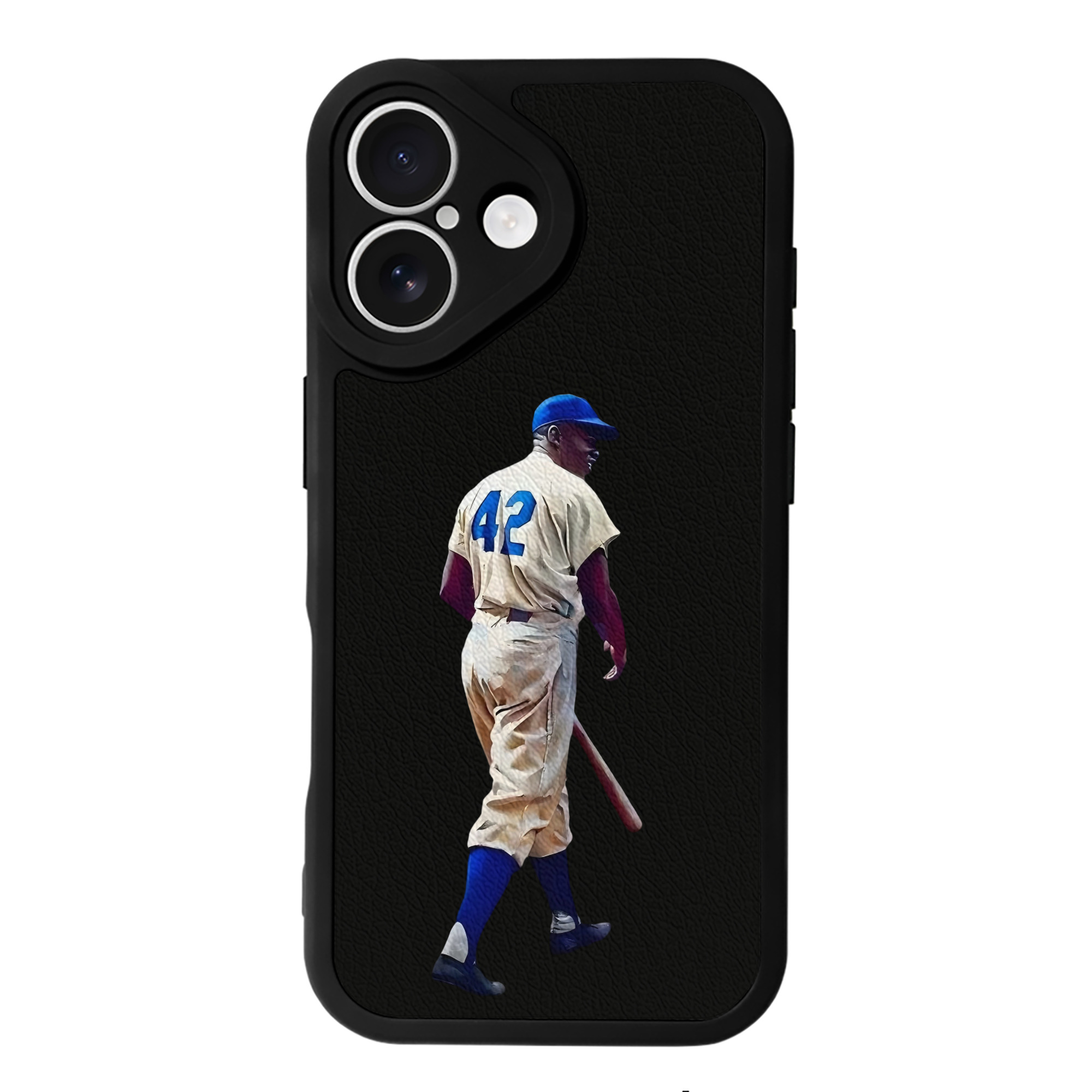  IPhone 16 Silicone Leather Case – UV Print, Lambskin Texture – Perfect Fit, Wireless Charging Compatible, Scratch Resistant, Precise Cutouts – Stylish Protection For IPhone 16